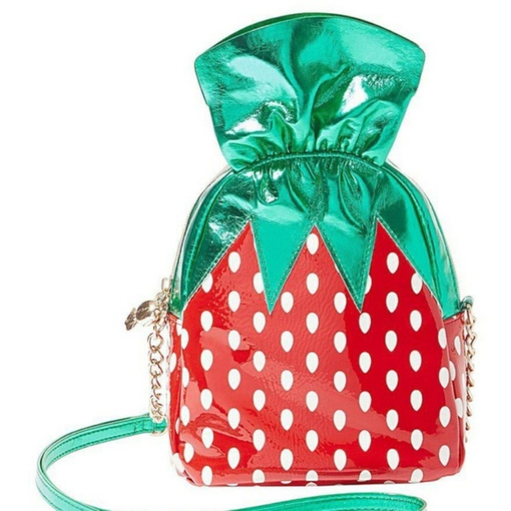ISO Betsey Johnson Strawberry Candy Purse